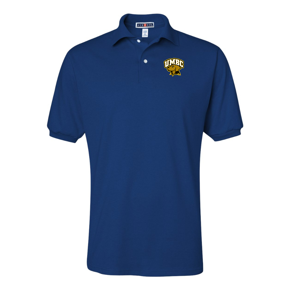 Men's UMBC Retrievers JERZEES  SpotShield polo